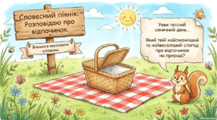 Урок розвитку мовлення "На пікніку" 3 клас
