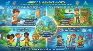 Школа майбутнього: координати простору, ідей та можливостей» (Координатна площина