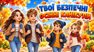 Презентація "Безпека на осінніх канікулах". Інструктаж з БЖД на осінні канікули. Презентація(+Вікторина) +Конспект+Постер