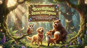 🐾 Презентація до Всесвітнього дня тварин 🐾