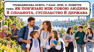 Презентація "Як пов'язані між собою людина та спільнота, суспільство й держава". 6 клас. НУШ.