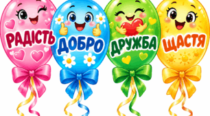 Кольорові кульки «Подаруй усмішку!»