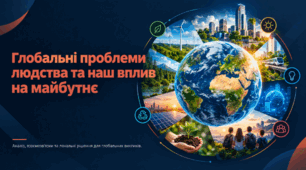 Глобальні проблеми людства та їх вплив на здоров’я, безпеку, добробут. ЗБД 9 клас НУШ за підручником Гущина