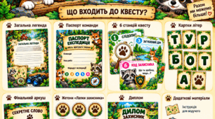 🐾 Квест «Місія: врятувати тварин»