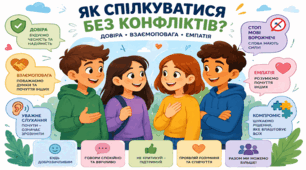 Як спілкуватися без конфліктів? Довіра і взаємоповага у спілкуванні. Мова ворожнечі. Розпізнавання і вираження своїх емоцій. Значення емпатії у спілкуванні