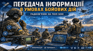 Передача інформації в умовах бойових дій. Радіозвʼязок на полі бою.