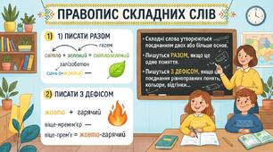Правопис складних слів 