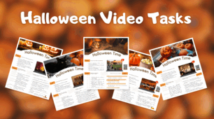 Halloween Video Tasks A1–B2+ | Завдання за відео до Гелловіну