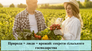Природа + люди = врожай: секрети сільського господарства. (Сільське господарство як вид економічної діяльності: чинники розвитку й розміщення, зональність світового сільського господарства. Найбільші країни виробники зернових культур)