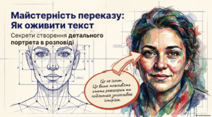 Опис зовнішності людини. Докладний усний переказ розповідного тексту художнього стилю з елементами опису зовнішності людини (за простим планом)