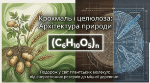Крохмаль і целюлоза — природні полімери