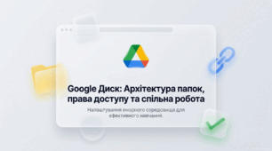 Практична робота: Права доступу, спільні папки та спільна робота в Google Диску. Готовий комплект (PDF): Конспект вчителя + Робочий аркуш учня + Презентація "Google Drive Mastery"