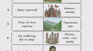 Іван Франко Повість "Захар Беркут" Матеріали на урок