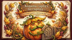 26 жовтня - день гарбуза. Презентація "Ходить гарбуз по городу!"