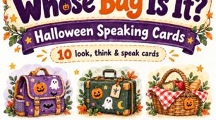 Whose Bag Is It? – Halloween Speaking Cards