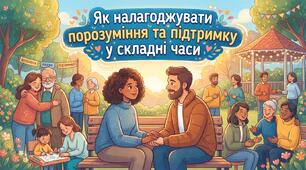 Як налагоджувати порозуміння та підтримку у складні часи