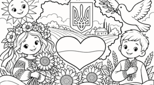 Патріотична розмальовка