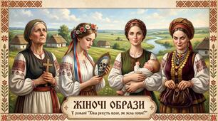 Презентація Жіночі образи у романі «Хіба ревуть воли, як ясла повні?»