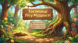 Презентація з літературного читання " Притча Корінь і стебло"