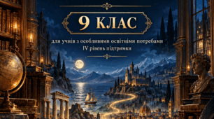 Модифікована навчальна програма із зарубіжної літератури для  учнів  9  класу  з особливими освітніми потребами ІV рівня підтримки
