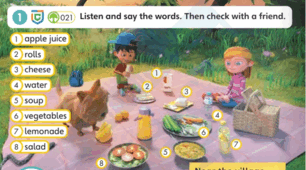 🧺 The Picnic — Vocabulary & Games | Unit 2 Super Minds 4
