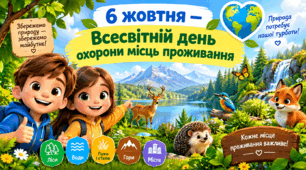 Ранкова зустріч "6 жовтня — Всесвітній день охорони місць проживання"