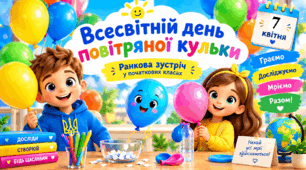Ранкова зустріч "7 жовтня - Всесвітній день повітряної кульки"