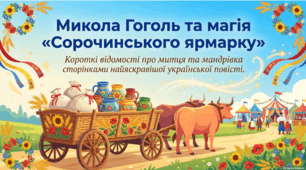 Микола Гоголь. Короткі відомості про митця. Повість  "Сорочинський ярмарок" Презентація