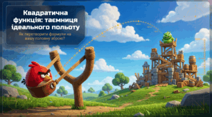 Квадратична функція: таємниця ідеального польоту (9 клас, НУШ)