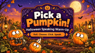 Halloween Speaking Warm-Up