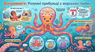 8 жовтня - Всесвітній день восьминога
