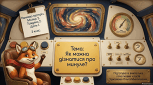 Ранкова зустріч. Місяць 2. Тиждень 2. День 2. Як шукати інформацію про минуле?