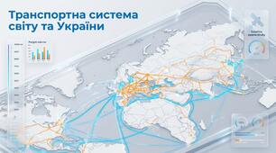 Презентація на тему: "Транспортна система світу та України" + конспект за презентацією+тести