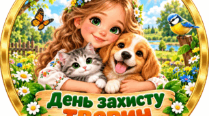 Медаль,емблема"День захисту тварин"