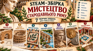 STEM/STEAM-збірка завдань «Мистецтво Стародавнього Риму»