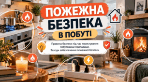 Пожежна безпека в побуті. ЗБД 7 клас НУШ за підручником Гущина