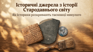 Презентація на тему: "Історичні джерела з історії Стародавнього світу" + конспект за презентацією+тести