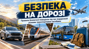 Безпека на дорозі. Правила безпечної поведінки під час подорожей різними транспортними засобами. 7 клас НУШ за підручником Гущина.