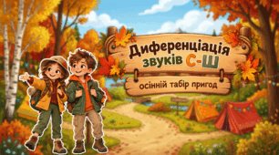 Диференціація звуків С-Ш: інтерактивна презентація