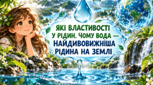ЯКІ ВЛАСТИВОСТІ  У РІДИН. ЧОМУ ВОДА – НАЙДИВОВИЖНІША РІДИНА НА ЗЕМЛІ