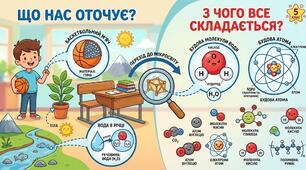 Пізнаємо природу 5 клас: Тіла, речовини та їхні властивості