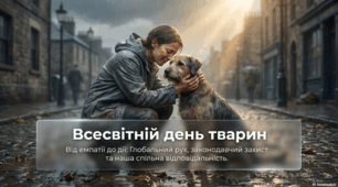 4 жовтня - Всесвітній день тварин