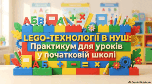 Методичний кейс та дидактичний комплект карток: «Використання LEGO на уроках математики, української мови та ЯДС у 1–4 класах»