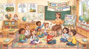 Загадки. Читання і відгадування загадок. Д. Білоус «Загадки про розділові знаки» (с. 26-27). Народ скаже —як зав'яже. Скоромовки. Г. Бойко «Вареники».  В’язка народних прислів’їв
