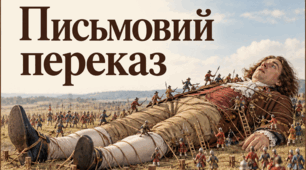 Письмовий переказ уривка твору «Мандри Лемюеля Гуллівера». ( 1,2 варіант. картка)