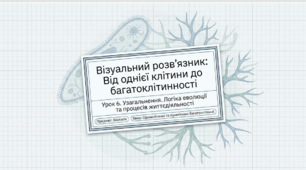 Узагальнення. Одноклітинні та примітивні багатоклітинні організми + Тест