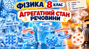 Агрегатні стани речовини ФІЗИКА 8 клас
