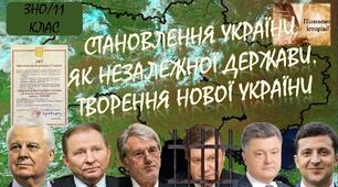 Узагальнюючий урок на тему: "Розвиток України як незалежної держави"