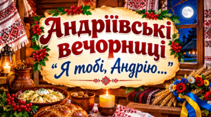 🌾СЦЕНАРІЙ АНДРІЇВСЬКІ ВЕЧОРНИЦІ «Я ТОБІ, АНДРІЮ…»