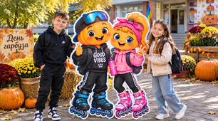 🍂🎃Яскраві ростові фігури до ДНЯ ГАРБУЗА (висота від 0.55 до 1.58 м)